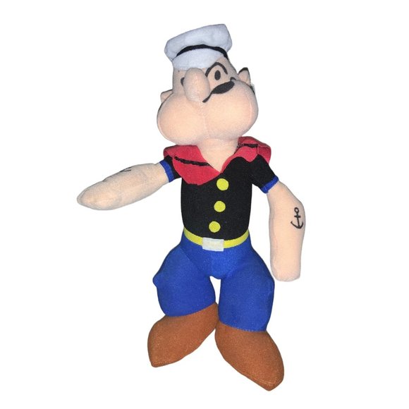 Popeye the Sailor Man Plush Toy - Picture 2 of 8